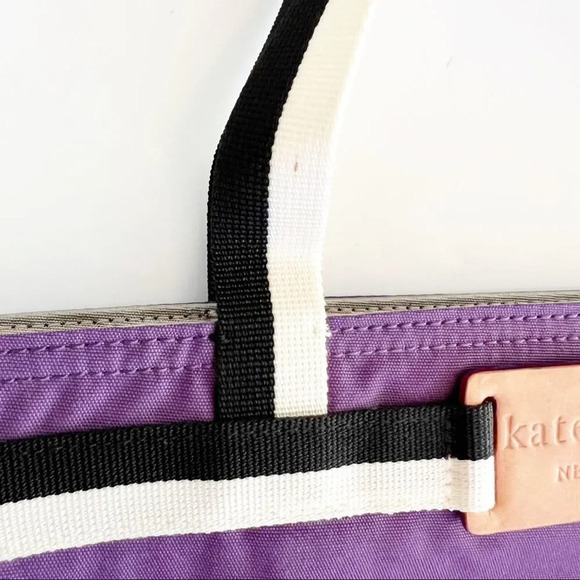 ‎Kate Spade Purple Tote - Picture 12 of 14